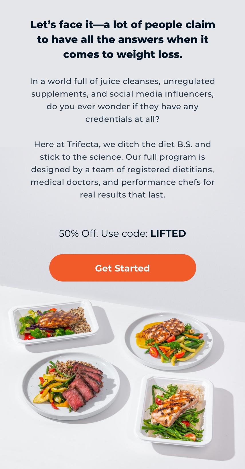 What's behind fat loss Trifecta Nutrition